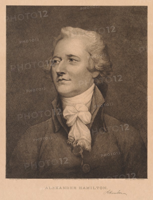 Alexander Hamilton, 1895. Creator: Albert Rosenthal (American, 1863-1939).