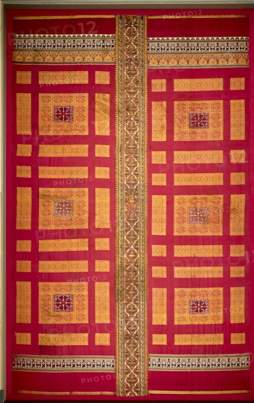 Alhambra Palace Silk Curtain, mid 1300s. Creator: Unknown.