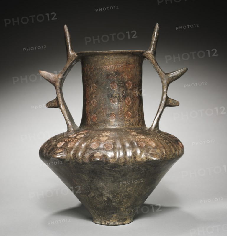 Amphora with Spiked Handles, 700-675 BC. Creator: Unknown.