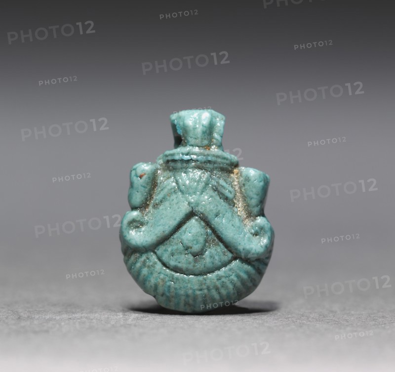 Amulet of a Palmette, 1540-1296 BC. Creator: Unknown.
