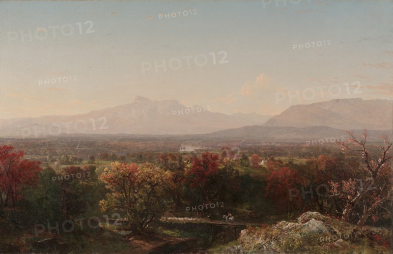 An October Day in the White Mountains, 1854. Creator: John Frederick Kensett (American, 1816-1872).