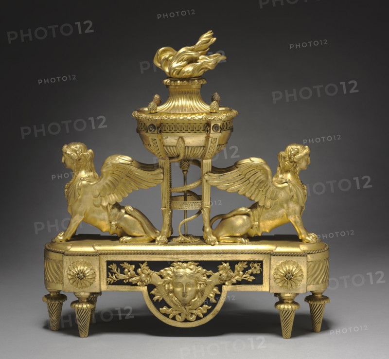 Andiron (Chenet), c. 1785. Creator: Unknown.