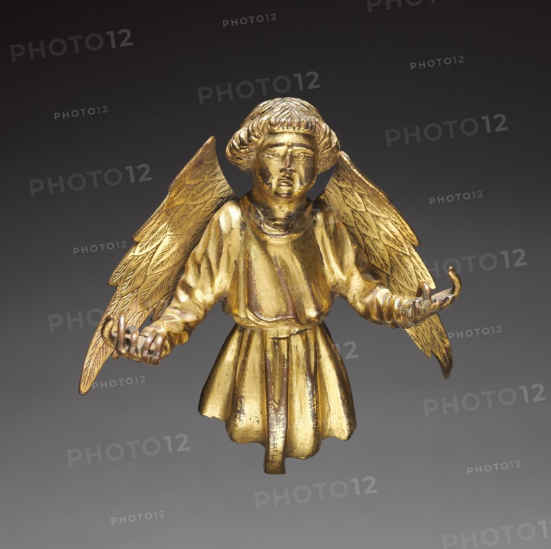 Angel from an Architectural Reliquary, c. 1400. Creator: Unknown.