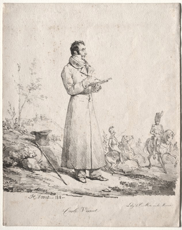 Antoine Charles Horace Vernet, called Carle. Creator: Horace Vernet (French, 1789-1863).