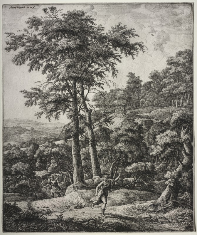 Apollo and Daphne. Creator: Anthonie Waterloo (Dutch, 1609/10-1690).
