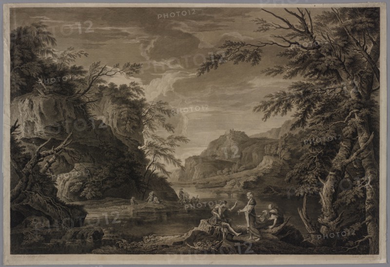 Apollo and the Sibyl, 1779. Creator: John Browne (British, 1741-1801).