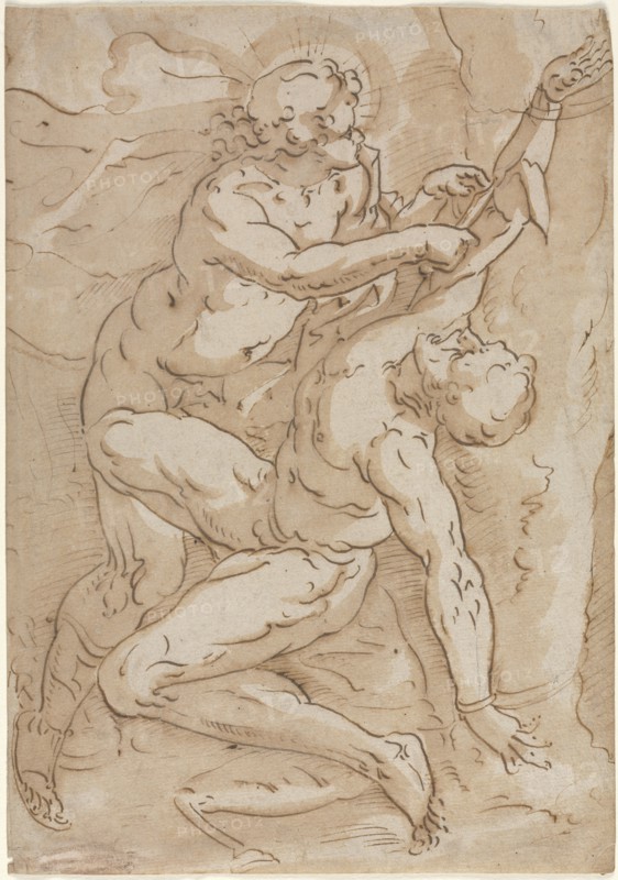 Apollo Flaying Marsyas, 16th century. Creator: Anonymous.