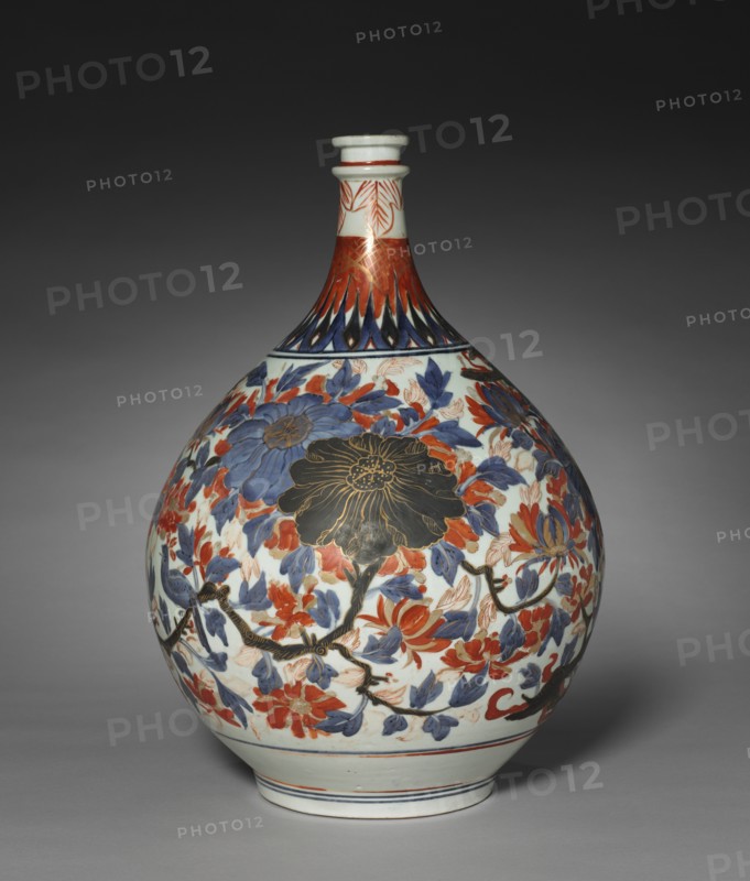 Apothecary's Bottle: Arita Ware, c. 1670-1680. Creator: Unknown.