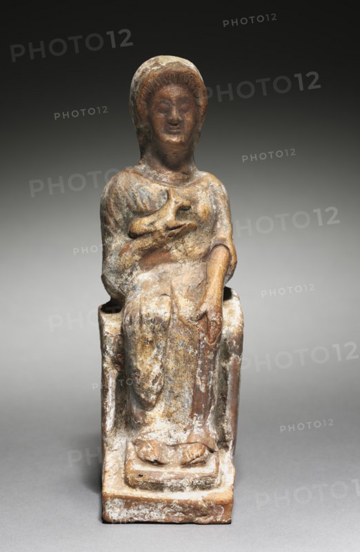 Archaic Figurine, 500s BC. Creator: Unknown.