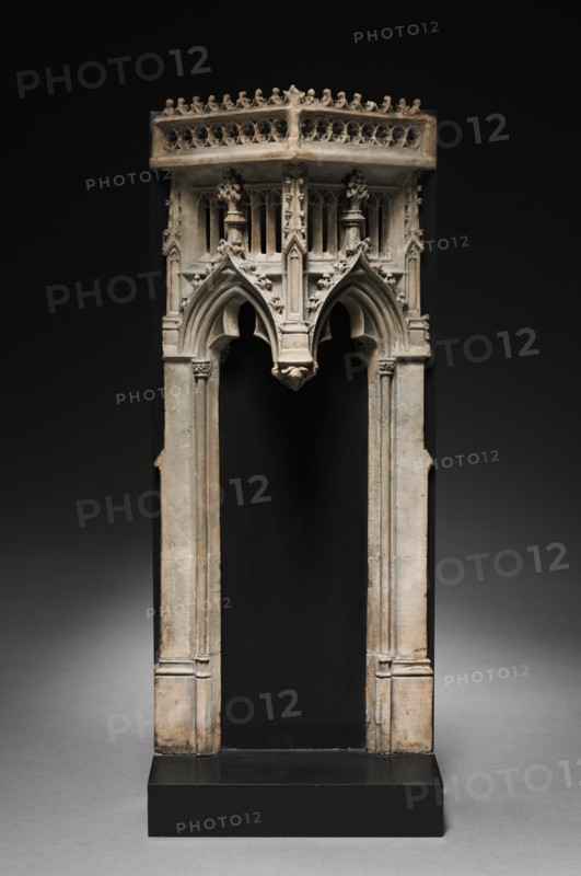 Architectural Canopy (pair), c. 1450-1475. Creator: Unknown.