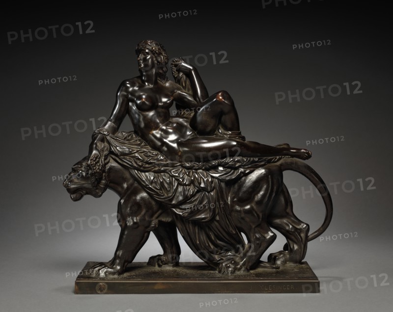Ariadne on a Panther, 1873. Creator: Jean-Baptiste Clésinger (French, 1814-1883).