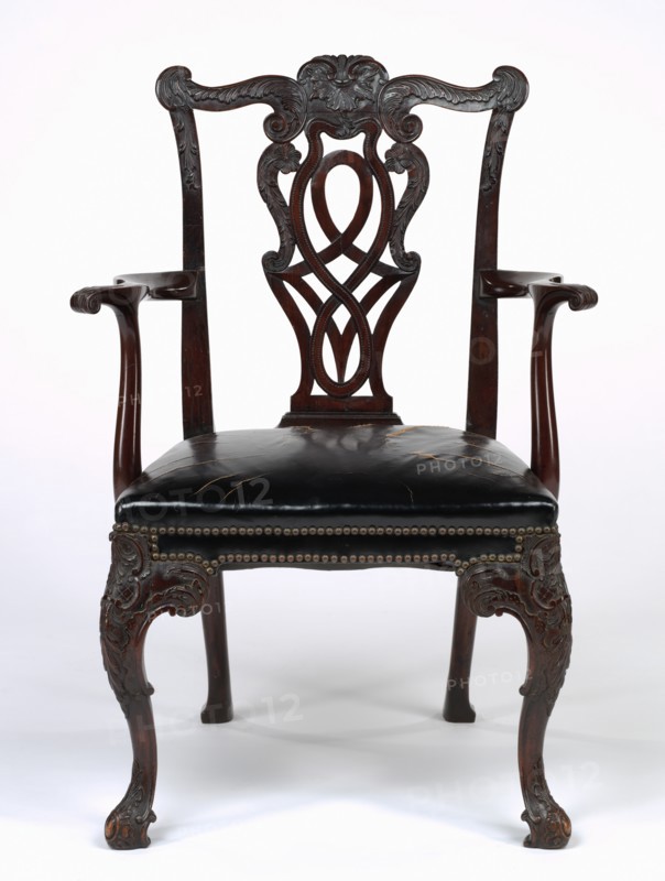 Armchair, c. 1875-1880. Creator: Unknown.