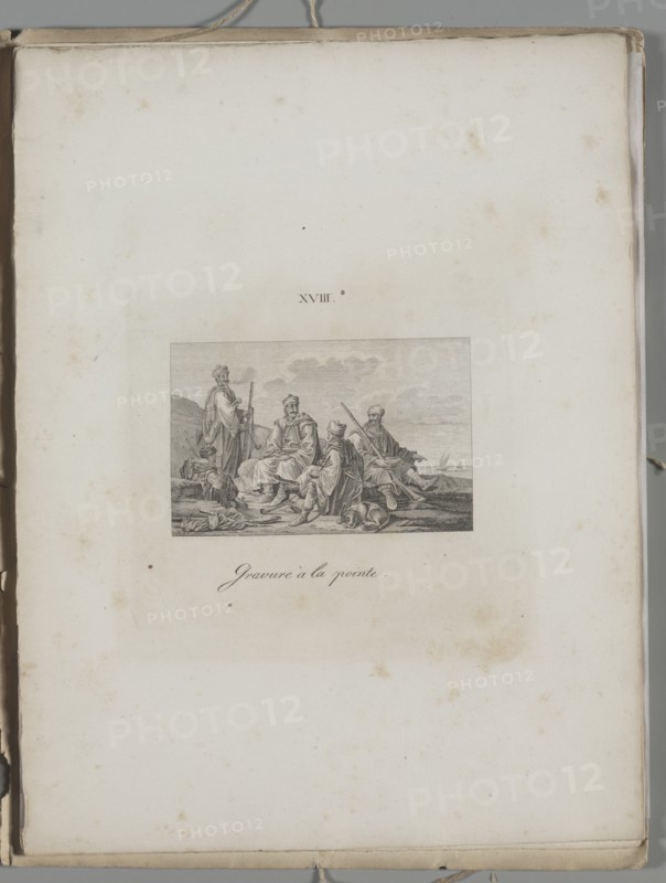 Art of the Lithograph: Albanian, Plate XVIII, 1819. Creator: Alois Senefelder (German, 1771-1834).