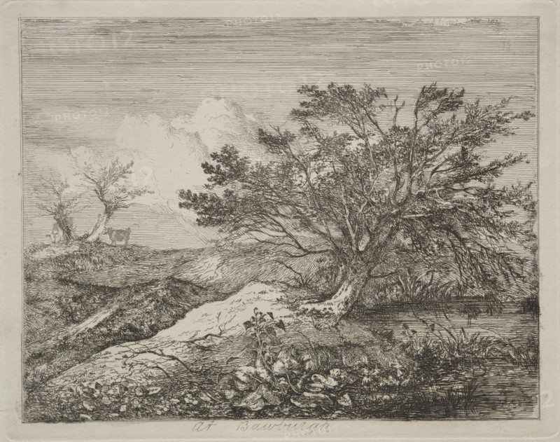 At Bawburgh, 1813. Creator: John Crome (British, 1768-1821).