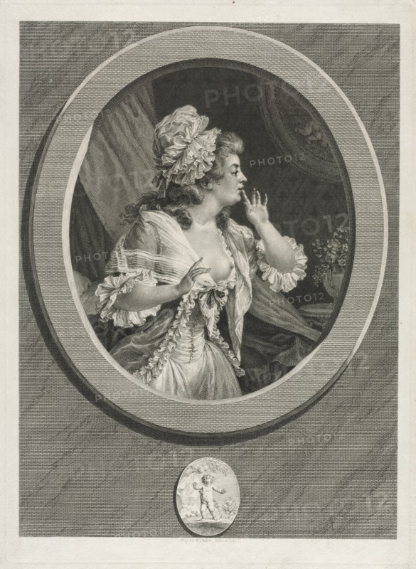 At Least Be Discreet and You May Count on Me (pair), 1789. Creator: Augustin de Saint-Aubin (French, 1736-1807).