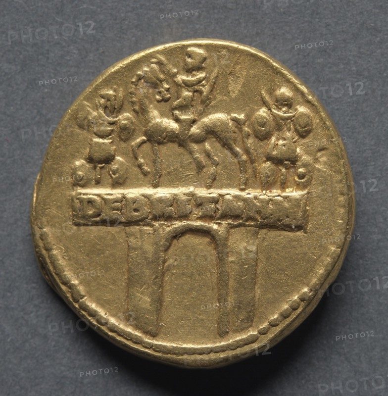 Aureus (reverse), 47-48. Creator: Unknown.