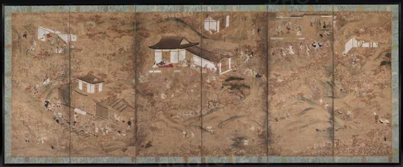 Autumn in the Mountains, 1600s. Creator: Tosa School (Japanese).