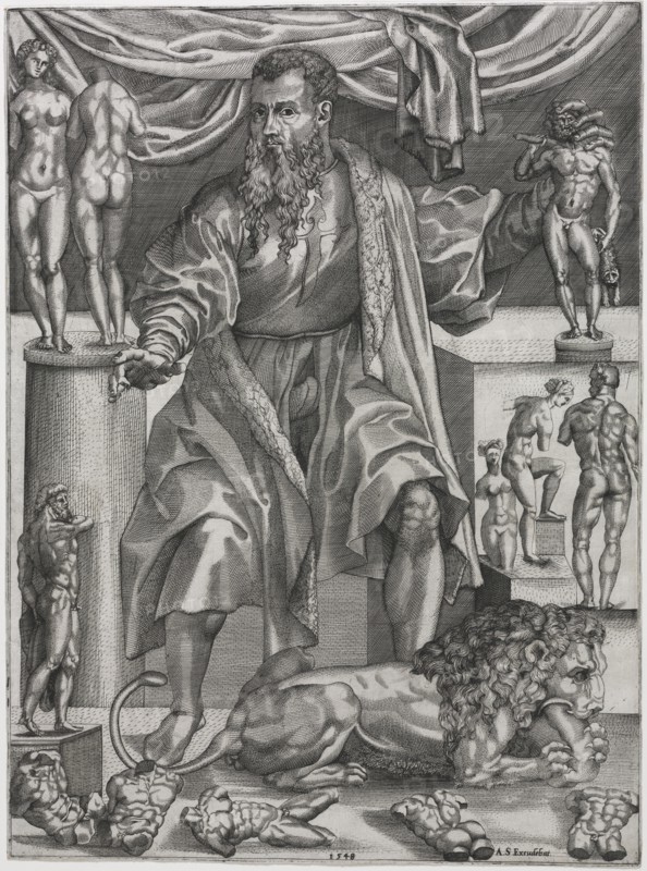 Baccio Bandinelli, 1548. Creator: Nicolo della Casa (French, active 1543-48).