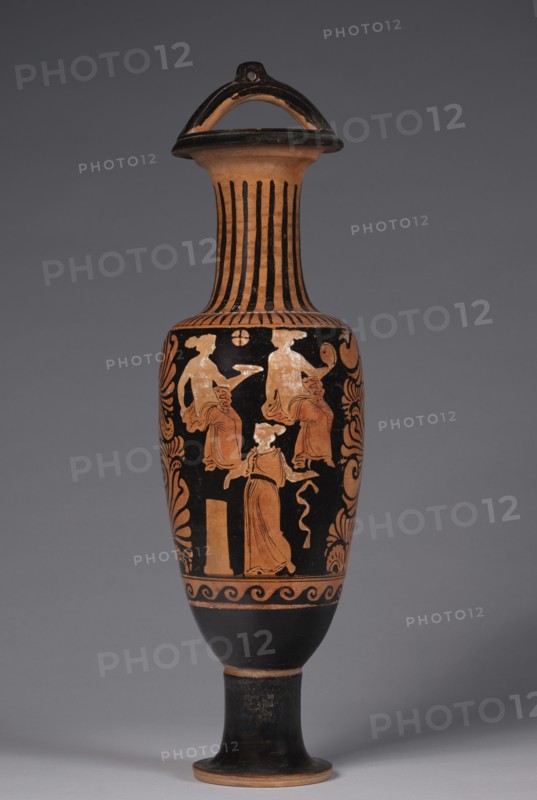 Bail Amphora, 330-320 BC. Creator: CA Painter (Greek).