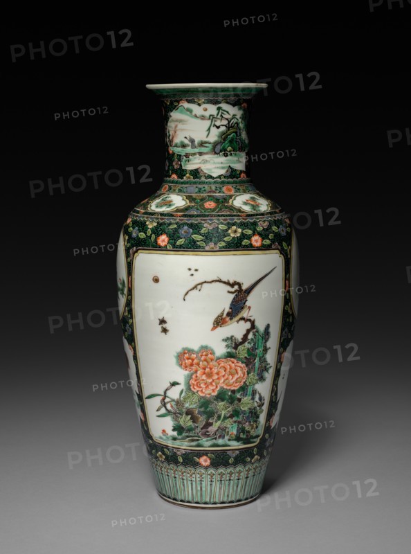 Baluster Vase, 1662-1722. Creator: Unknown.