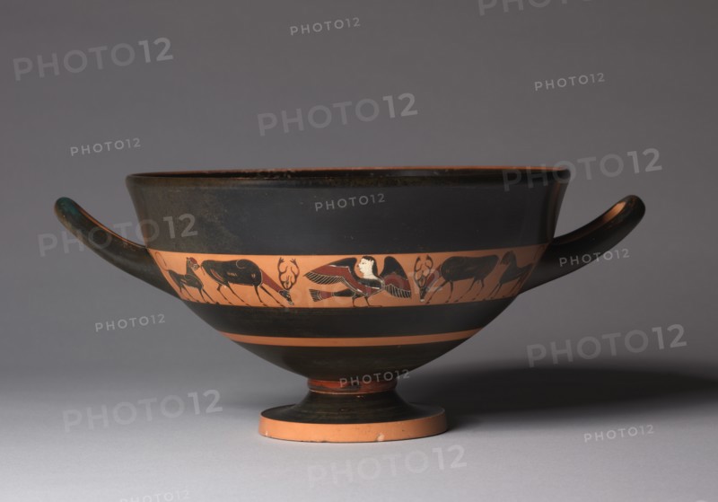 Band Skyphos, c. 540 BC. Creator: Unknown.
