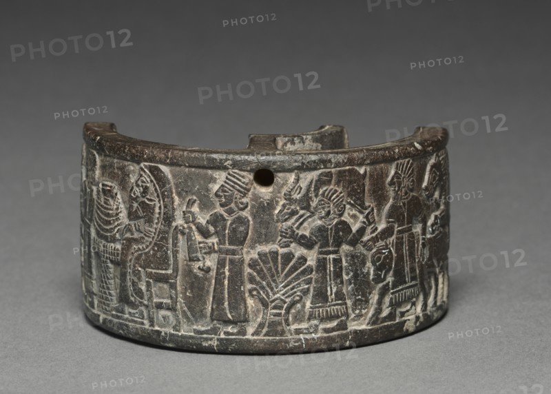 Banquet Pyxis , 800-750 BC. Creator: Unknown.