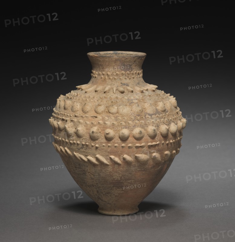 Barbotine Vase, 1st to 2nd Centuries AD. Creator: Unknown.