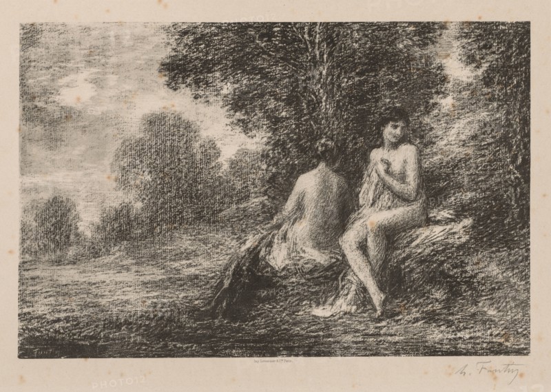 Bathers, 1881. Creator: Henri Fantin-Latour (French, 1836-1904).