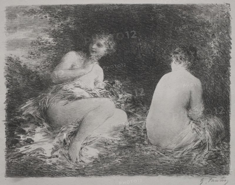 Bathers, 1899. Creator: Henri Fantin-Latour (French, 1836-1904).