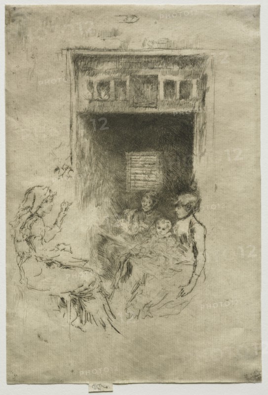 Bead Stringers. Creator: James McNeill Whistler (American, 1834-1903).