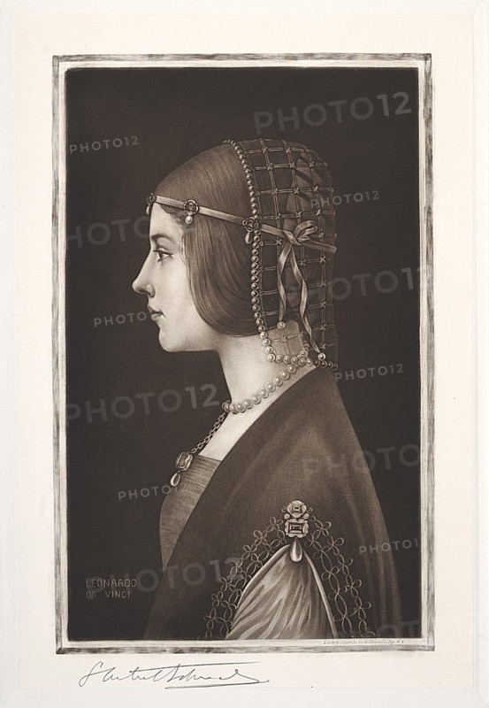 Beatrice DEste, 19th-20th century. Creator: Samuel Arlent-Edwards (American, 1862-1938).