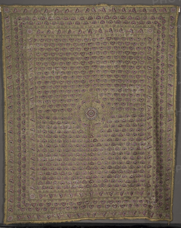 Bed Cover (?), 1800s. Creator: Unknown.