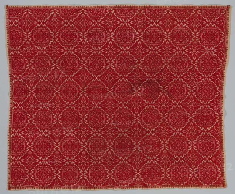 Bedspread, 1700s. Creator: Unknown.