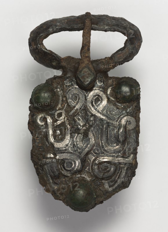 Belt Buckle and Tab, 600s. Creator: Unknown.