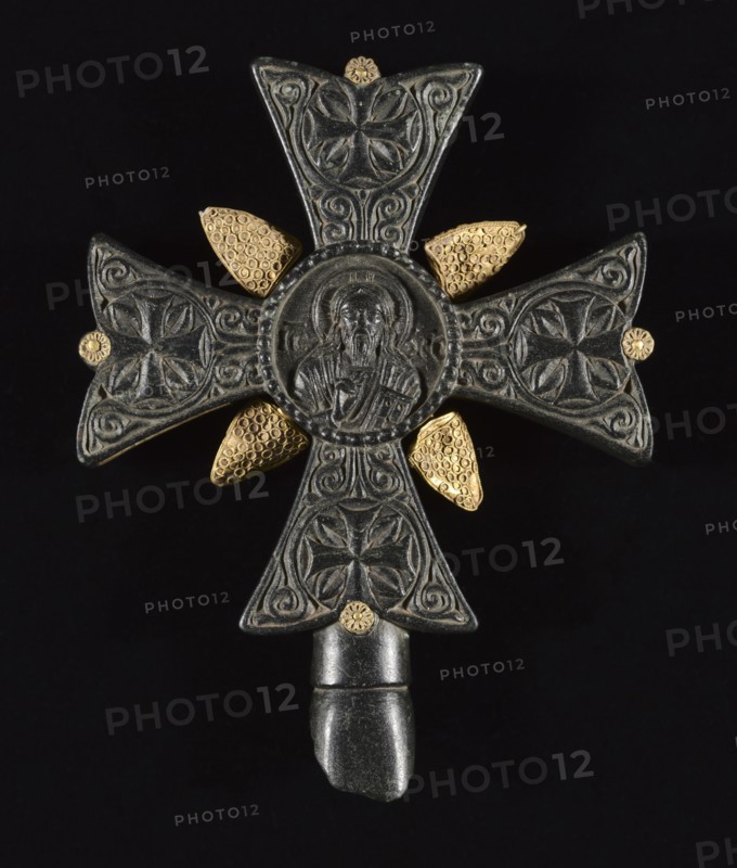 Benediction Cross, 1200s-1400s. Creator: Unknown.