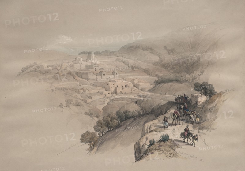 Bethany, 1839. Creator: David Roberts (British, 1796-1864).