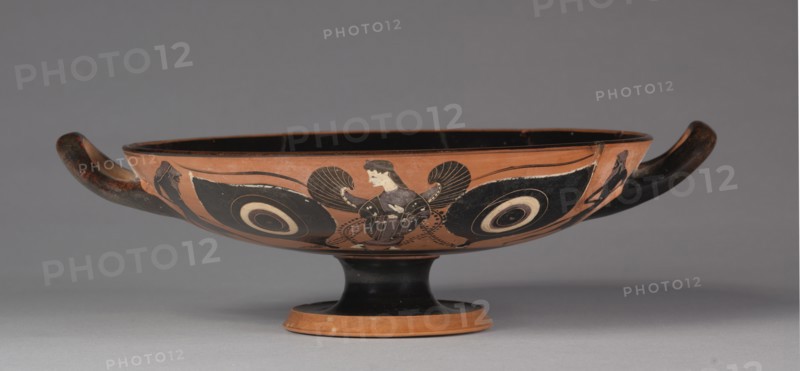 Black Figured Eye Kylix, 500s. Creator: Unknown.