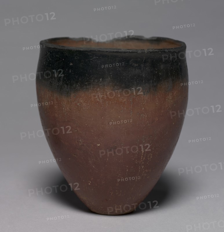 Black-Topped Beaker, 4500-3000 BC. Creator: Unknown.