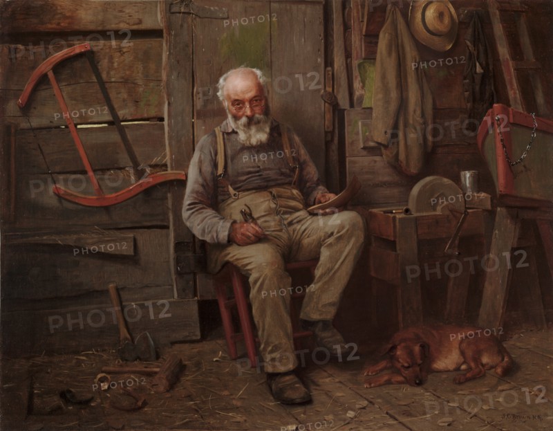 Boat Builder, c. 1904. Creator: John George Brown (American, 1831-1913).