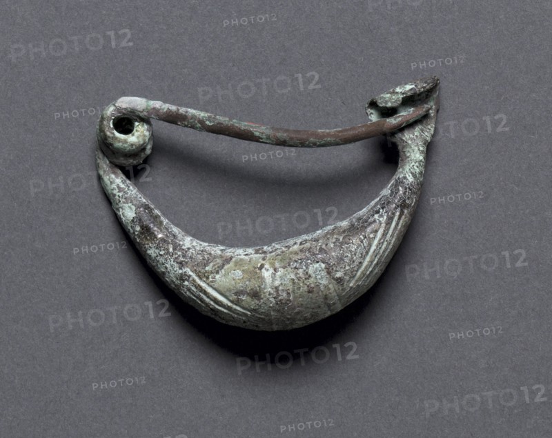 Boat-Shaped Fibula, 900-700 BC. Creator: Unknown.