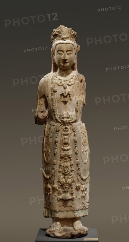 Bodhisattva Guanyin, late 500s-early 600s. Creator: Unknown.