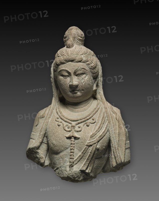 Bodhisattva, early 700s. Creator: Unknown.