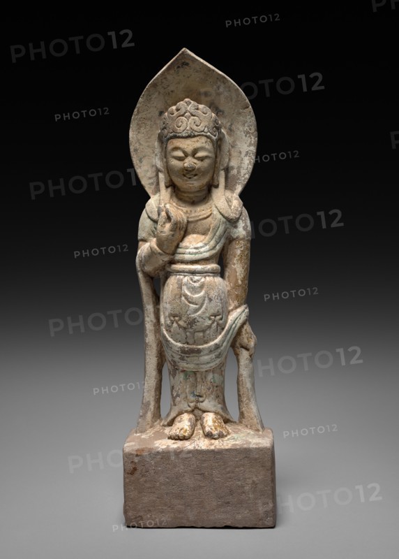 Bodhisattva, late 6th - early 7th Century. Creator: Unknown.