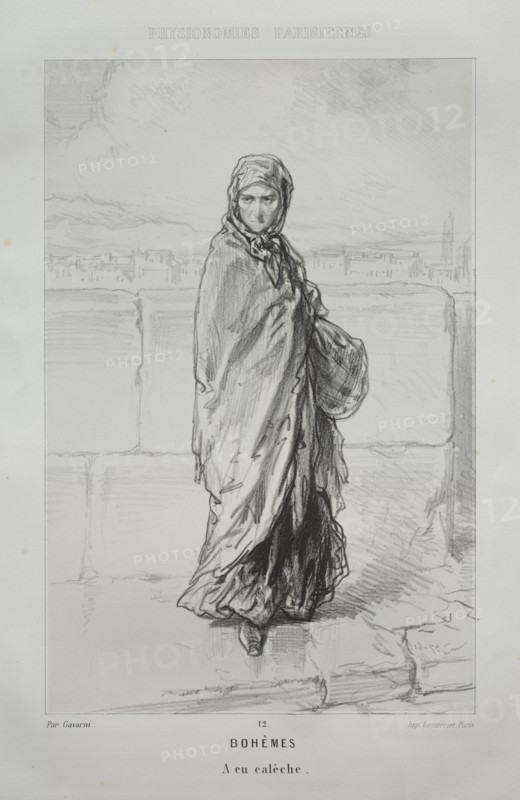 Bohèmes. Creator: Paul Gavarni (French, 1804-1866).
