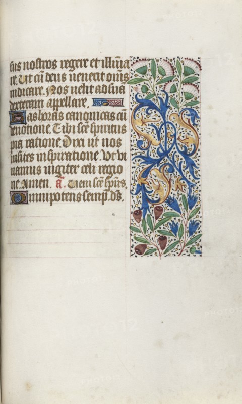 Book of Hours (Use of Rouen): fol. 102r, c. 1470. Creator: Master of the Geneva Latini (French, active Rouen, 1460-80).