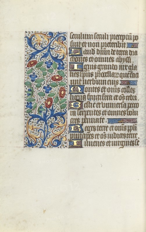 Book of Hours (Use of Rouen): fol. 141v, c. 1470. Creator: Master of the Geneva Latini (French, active Rouen, 1460-80).