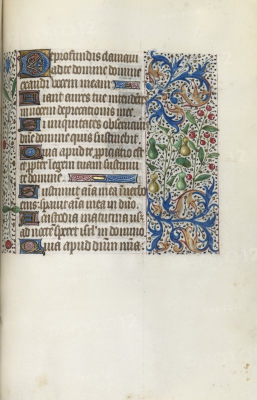 Book of Hours (Use of Rouen): fol. 145r, c. 1470. Creator: Master of the Geneva Latini (French, active Rouen, 1460-80).
