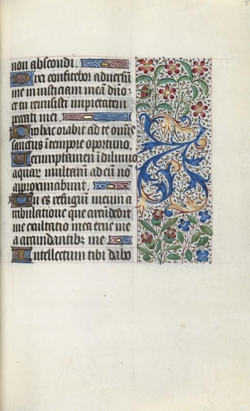 Book of Hours (Use of Rouen): fol. 82r, c. 1470. Creator: Master of the Geneva Latini (French, active Rouen, 1460-80).