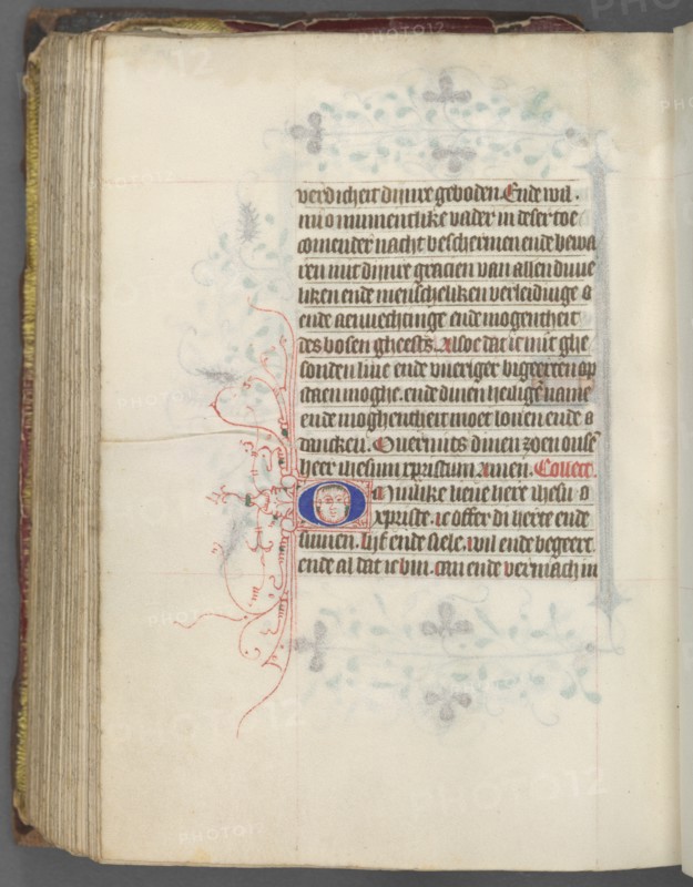 Book of Hours (Use of Utrecht): fol. 157v, Text, c. 1460-1465. Creator: Master of Gijsbrecht van Brederode (Netherlandish); Master of the Boston City of God (Netherlandish).
