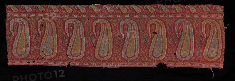 Border of a Shawl, 1800s. Creator: Unknown.